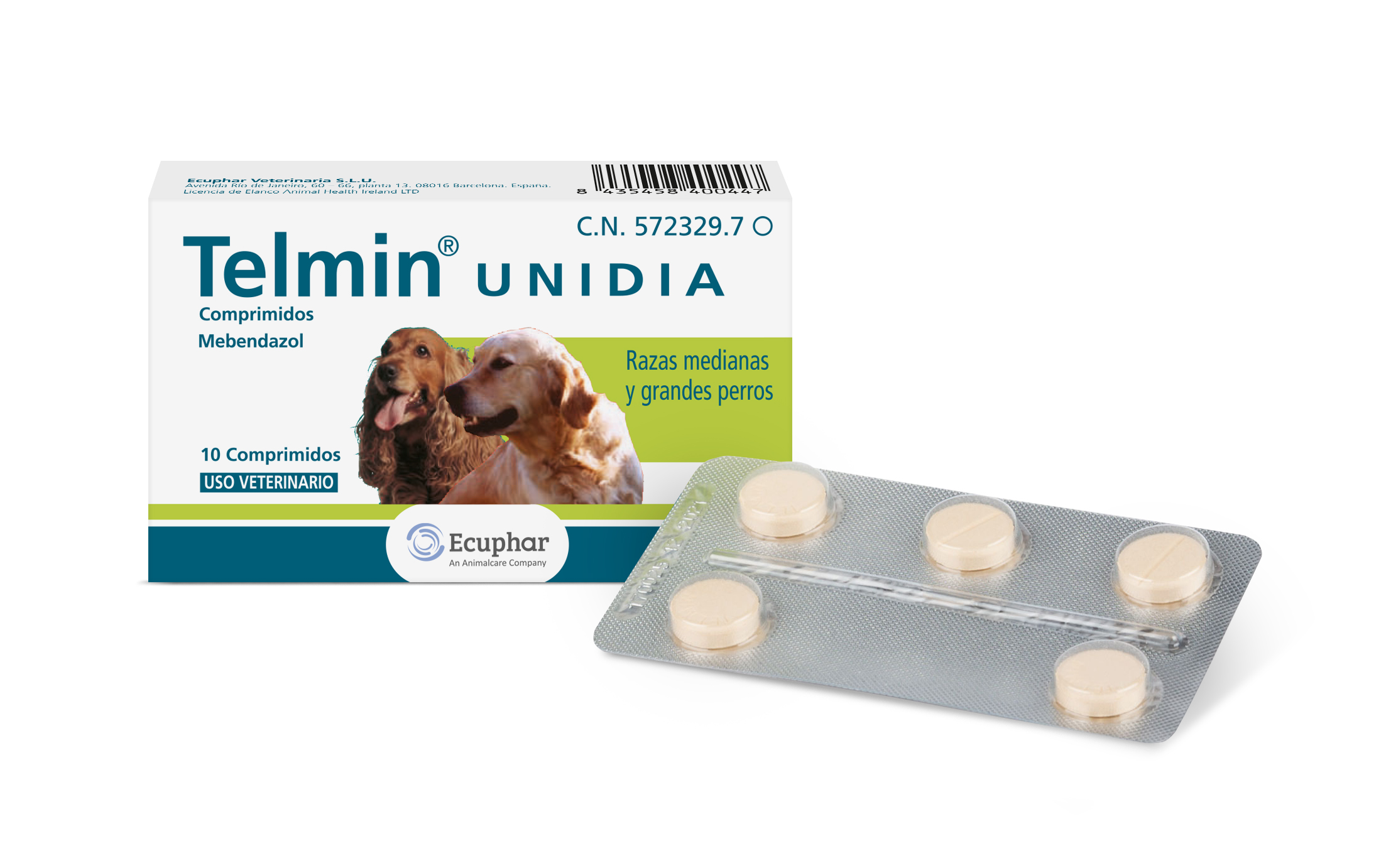 precio mebendazol españa