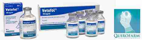 VETOFOL®  el propofol con garantía ECUPHAR