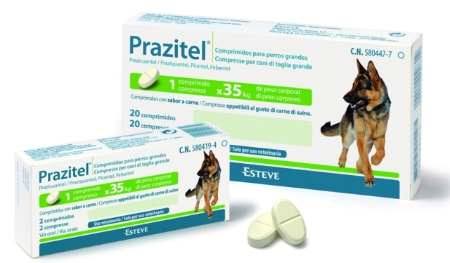 ECUPHAR AMPLÍA CON PRAZITEL PERROS GRANDES® SU PRESENCIA EN EL SEGMENTO DE ANTIHELMÍNTICOS